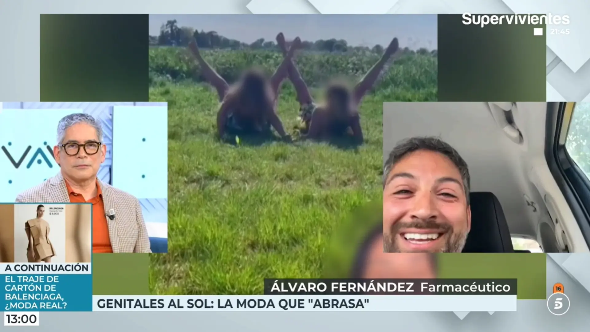 
         Exponer los genitales y el ano al sol, la tendencia viral muy peligrosa: "Te quemas el culo y el escroto" 
    