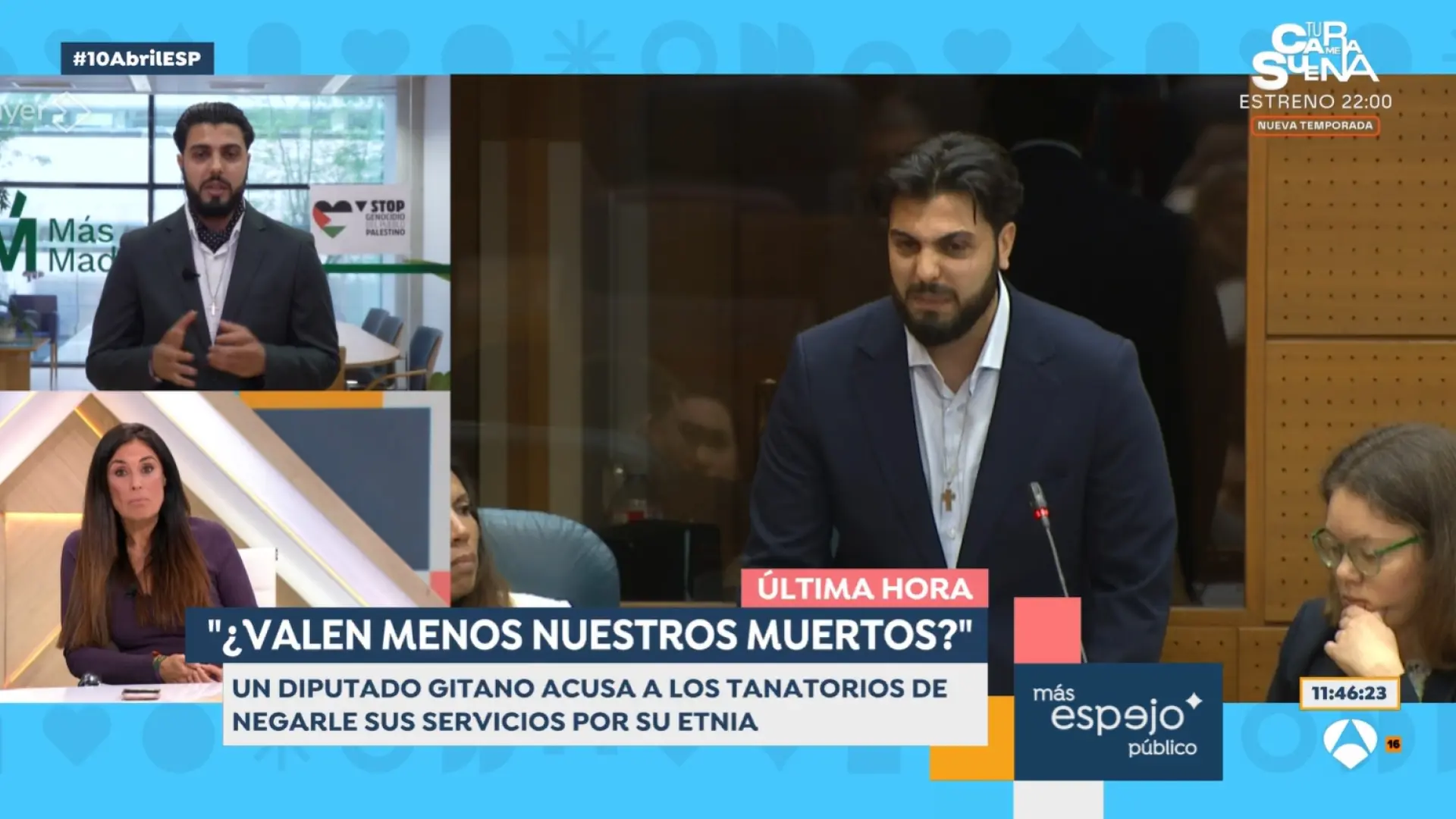 
         Isabel Rábago responde a la denuncia de "racismo" del diputado gitano, Escudero: "Están integrados en España" 
    