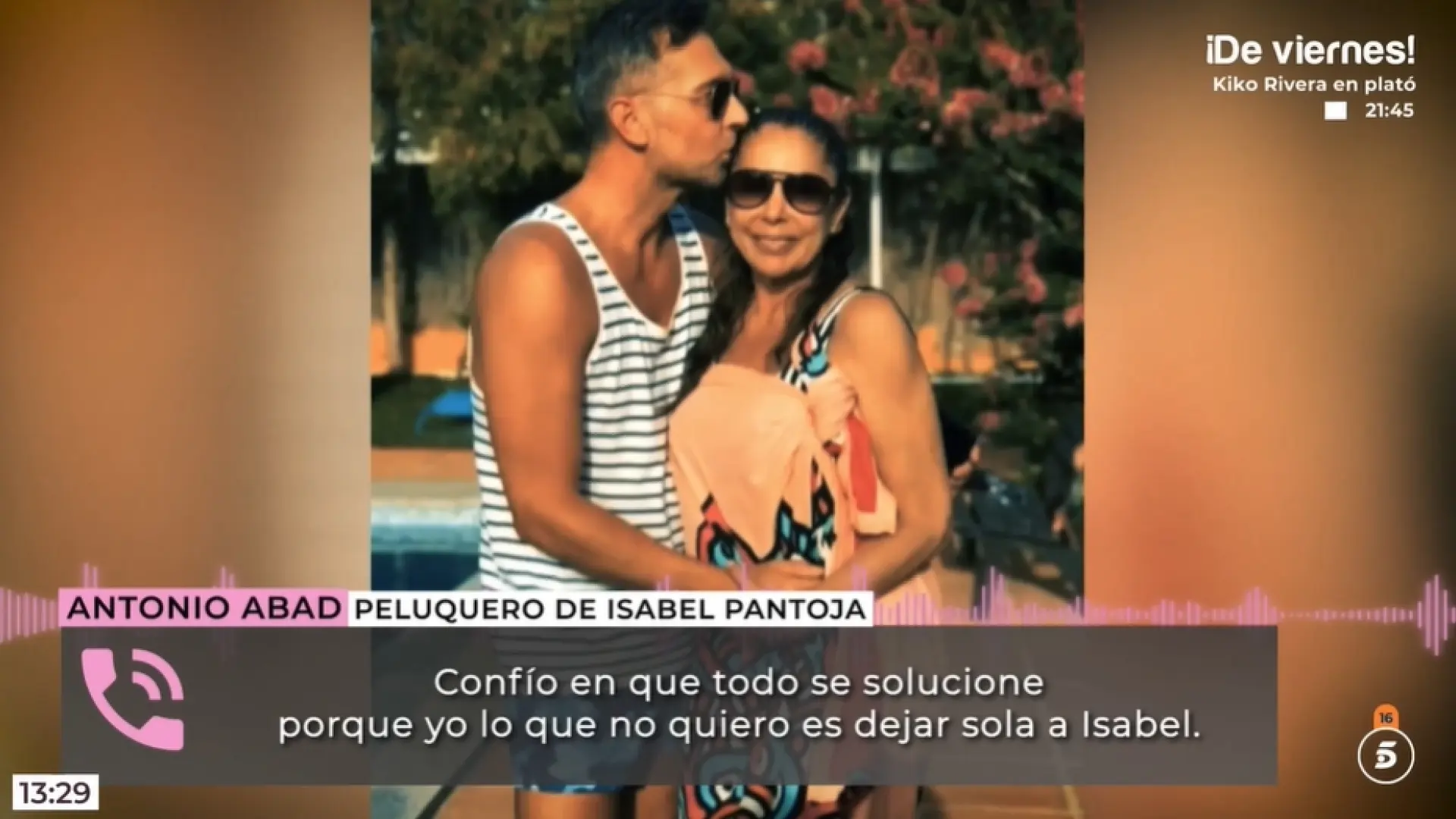 
         Antonio Abad, peluquero de Isabel Pantoja, se plantea abandonar a la artista en su gira: "Si se aplaza, mejor" 
    