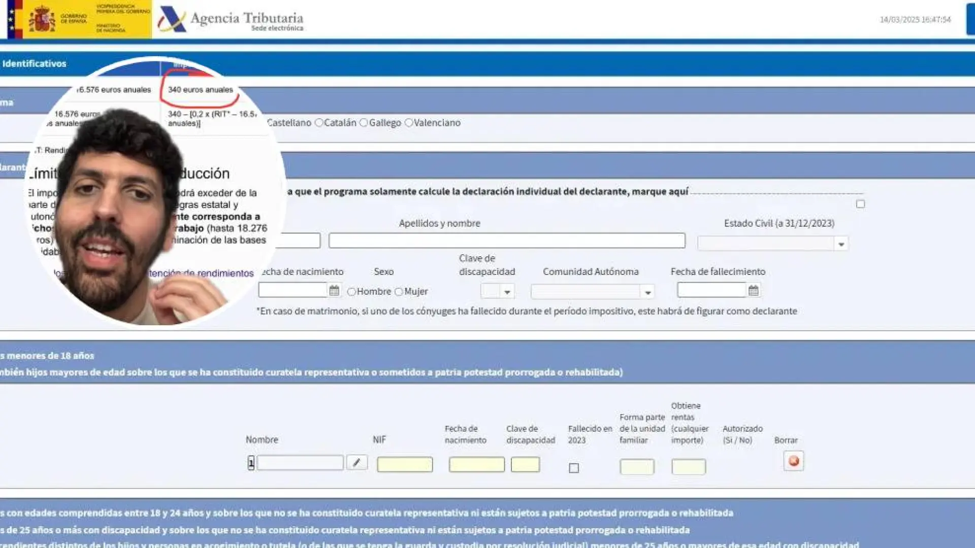 
         Un asesor fiscal aclara cómo deducirse 340 euros en la declaración de la renta, una novedad que afecta a "millones de personas" 
    