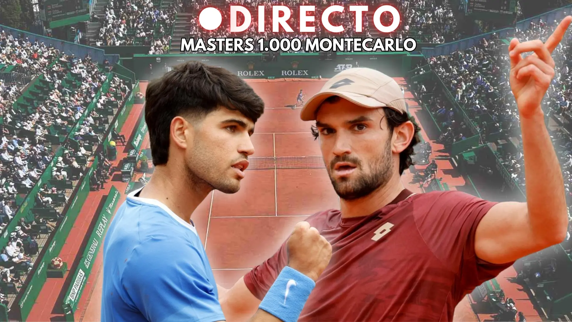 
         Alcaraz busca ante Vacherot meterse en la final del Masters de Montecarlo 
    