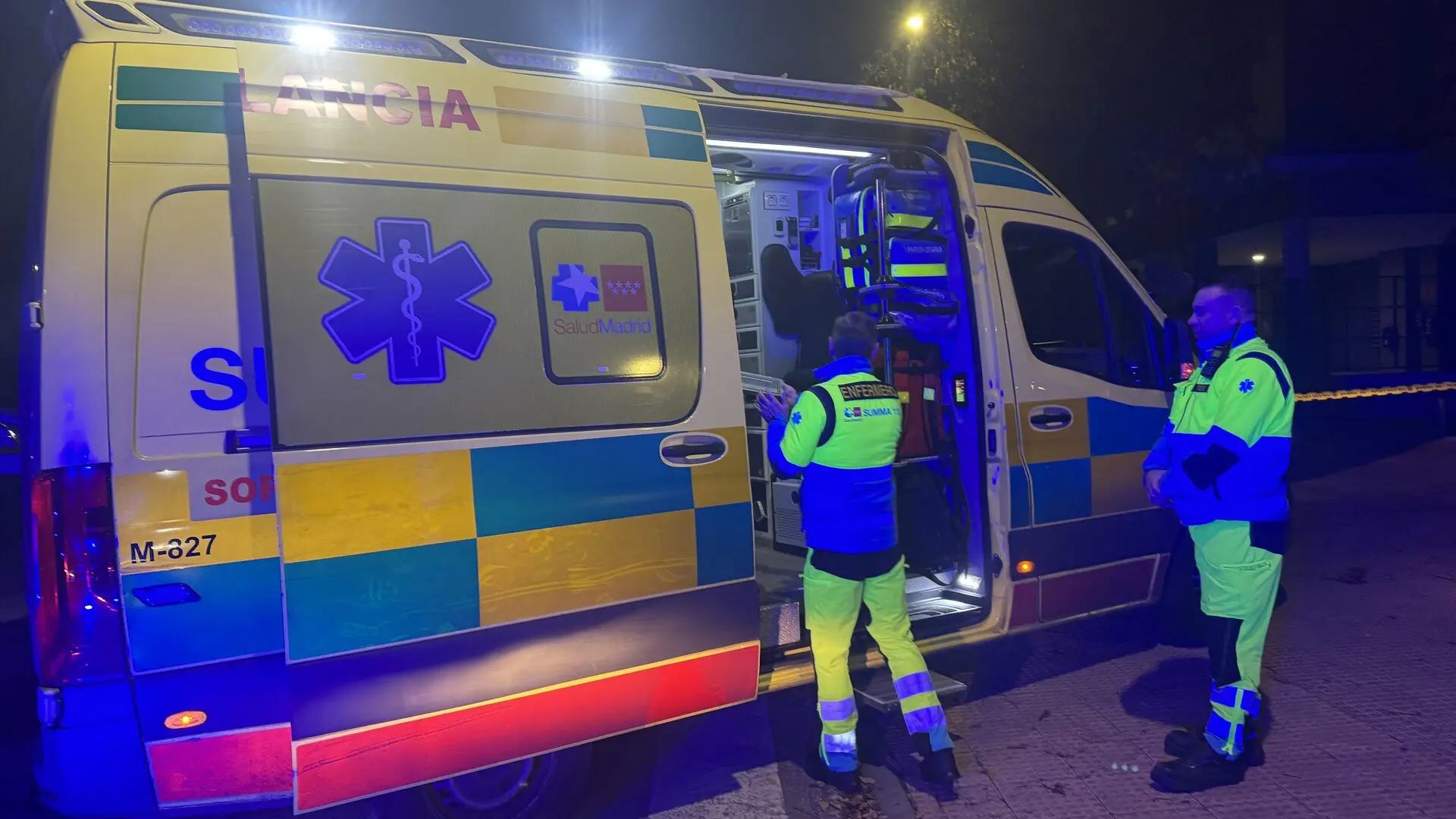 
         Herido muy grave un hombre de 55 años tras recibir varias puñaladas en el tórax en Getafe 
    