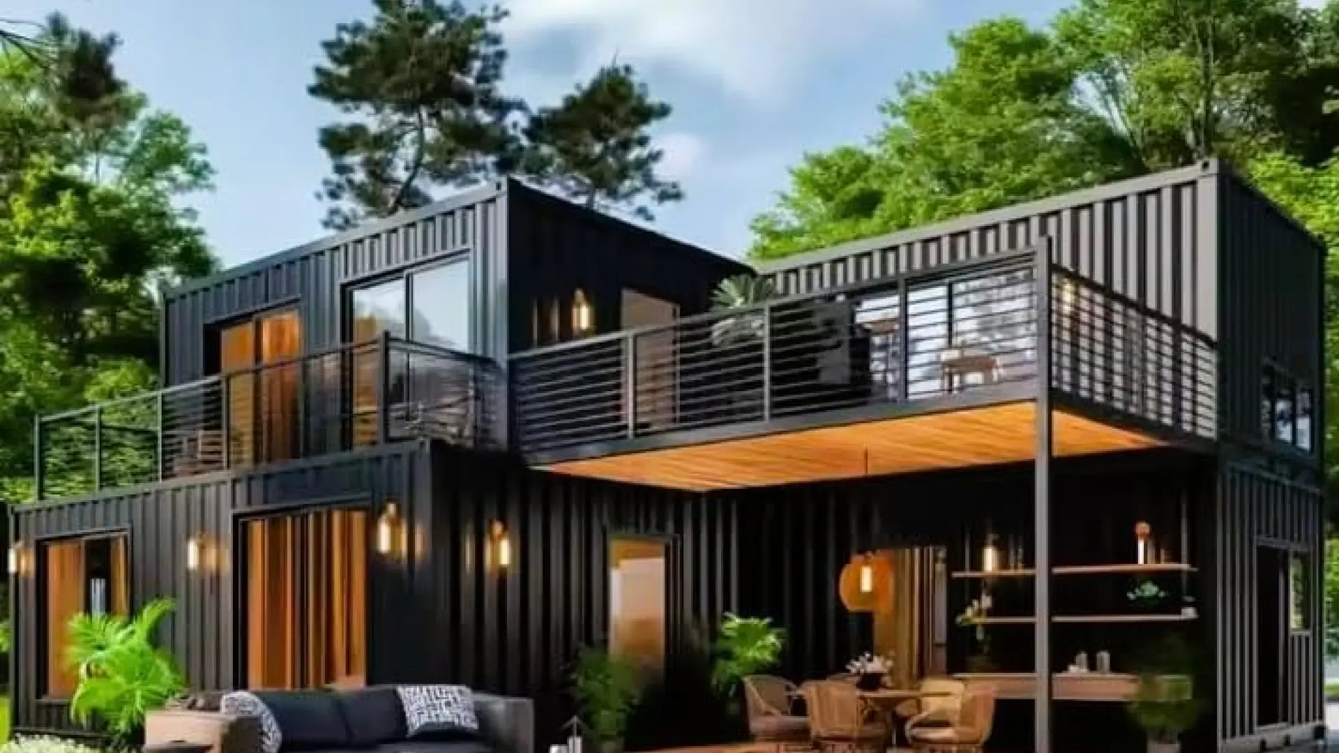 
         La casa de lujo prefabricada de Amazon: cocina, salón, dos habitaciones y baño equipado por 11.000 euros 
    