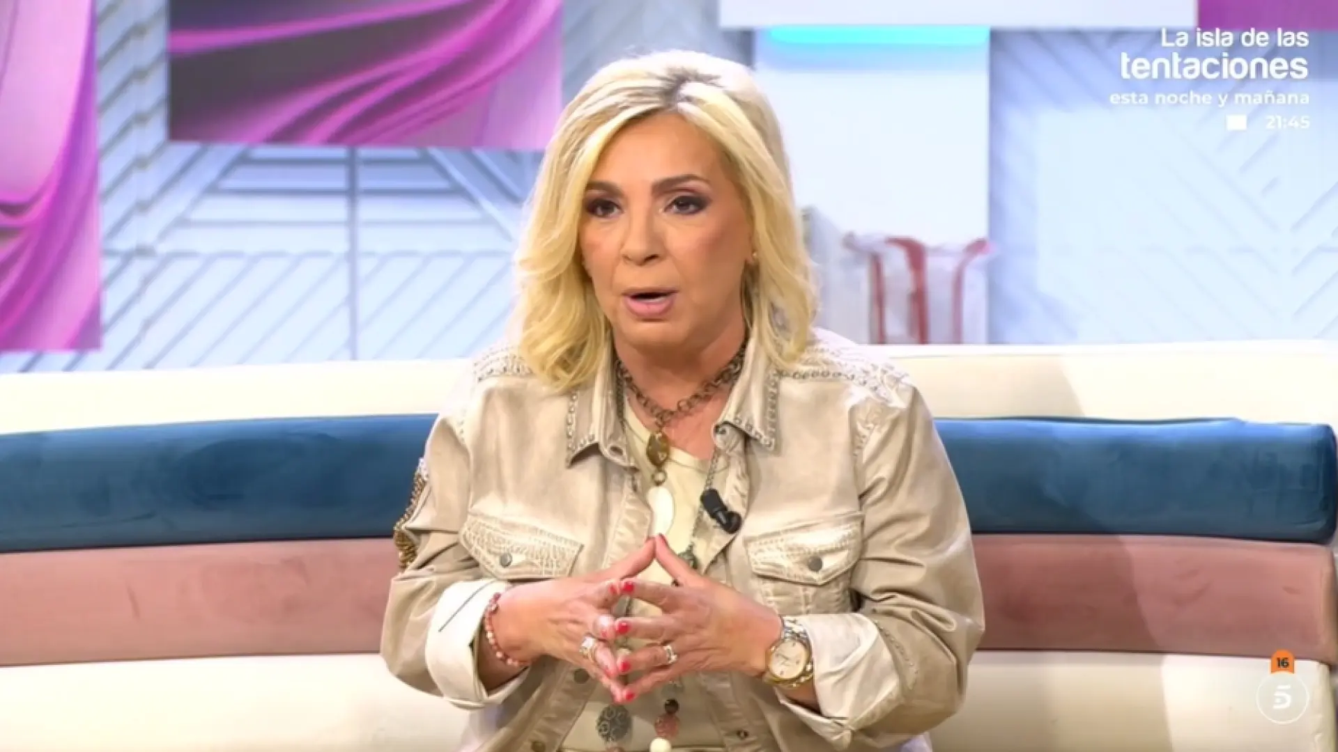 
         Carmen Borrego, contra Bigote Arrocet: "Deje de decir que va a escribir un libro cuando es mentira. Actuaremos legalmente" 
    