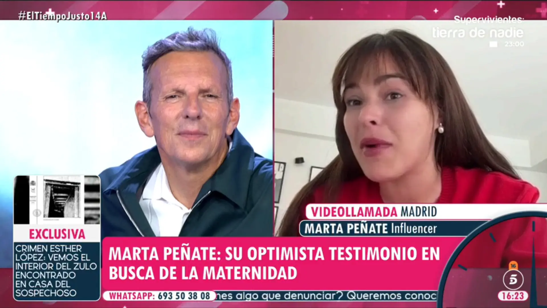 
         Marta Peñate explica cómo se encuentra tras no lograr el embarazo en otro intento: "Mientras hay vida..." 
    