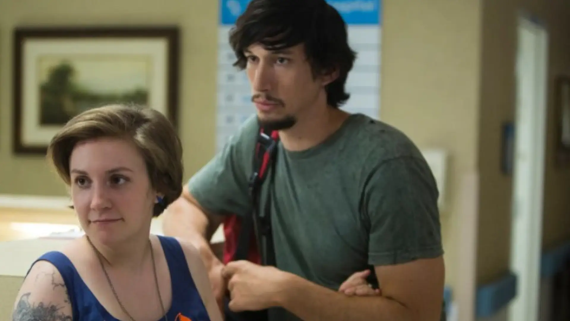 
         Desvelan la turbia relación de Lena Dunham y Adam Driver en 'Girls': "Lanzó una silla contra la pared" 
    
