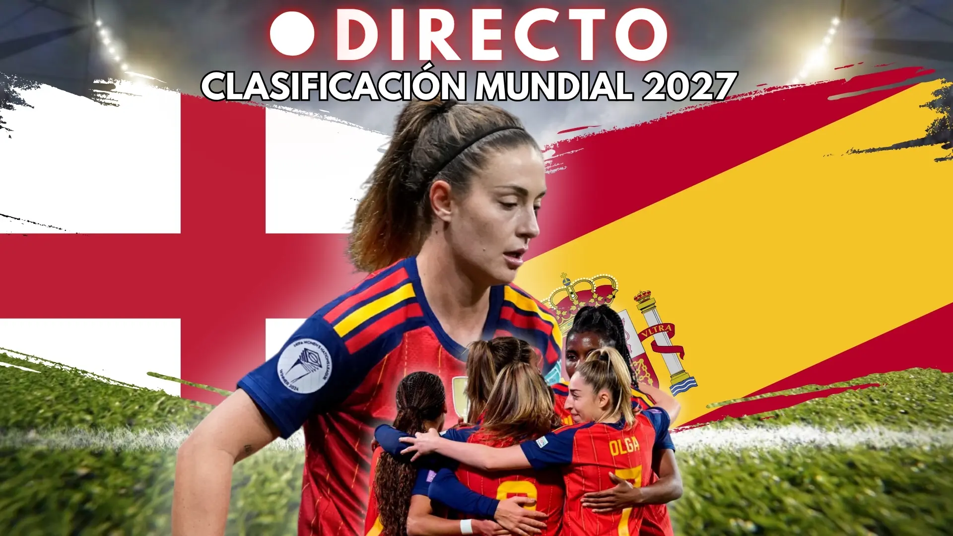 
         España busca la 'revancha' ante Inglaterra en un partido clave de clasificación para el Mundial de Brasil de 2027 
    