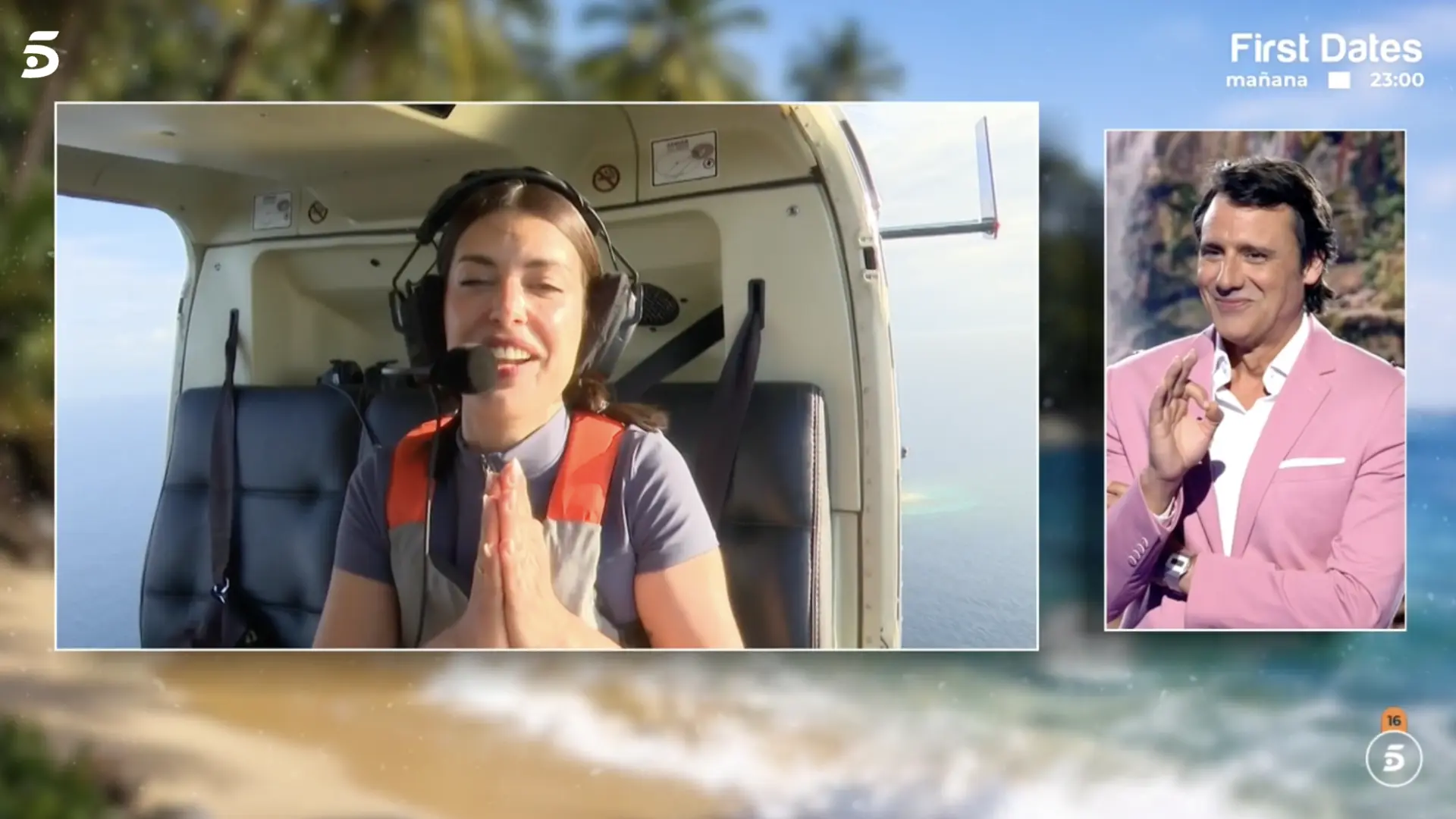 
         El salto de Dulceida del helicóptero de Supervivientes que acabó en beso: cómo ha cambiado el cuento 
    