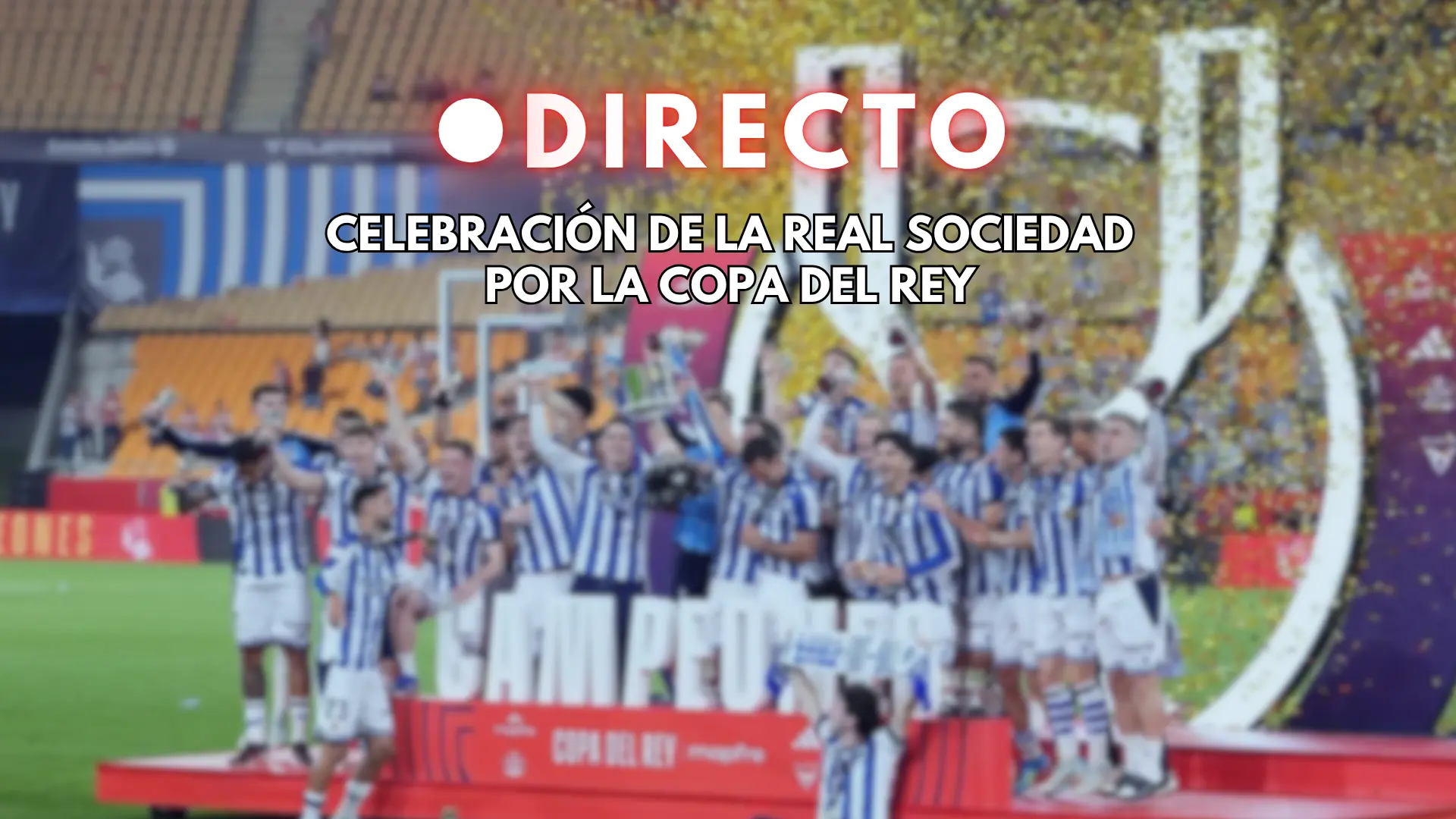 La Real Sociedad celebra la Copa del Rey con su afición en San Sebastián