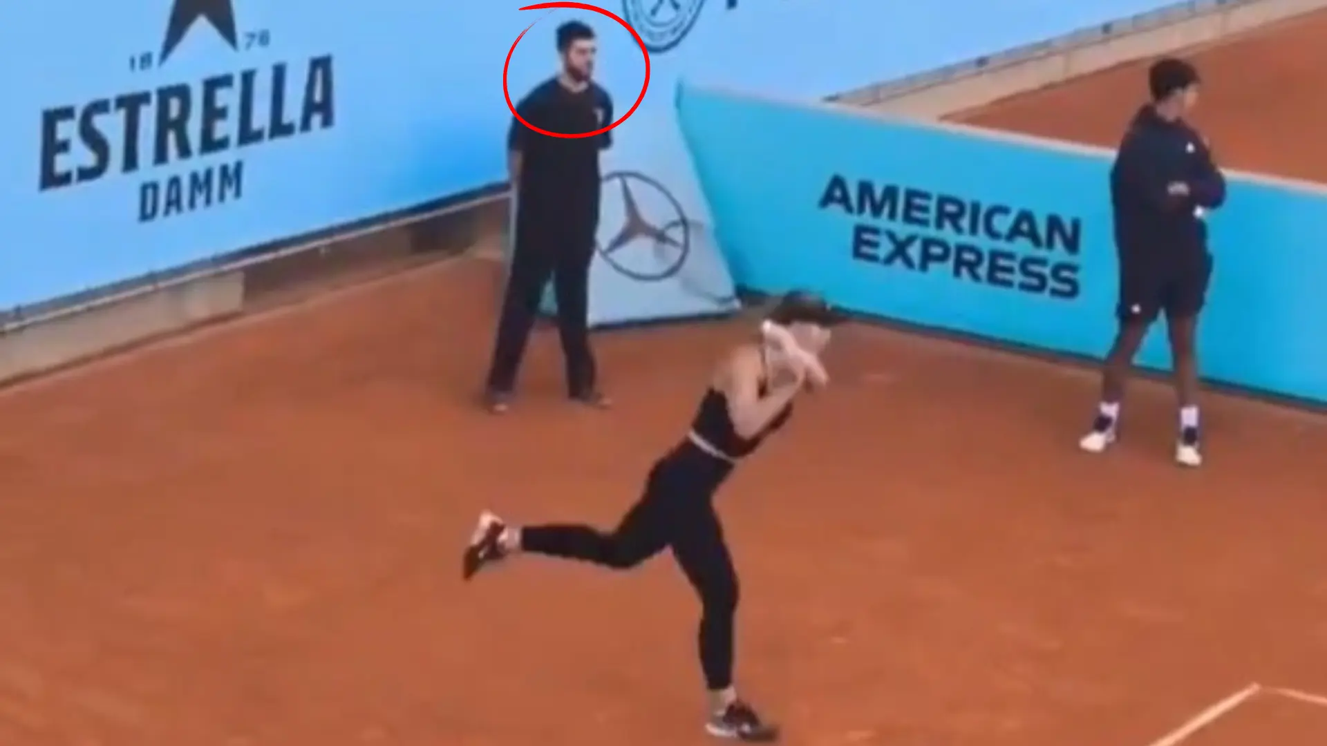 Paula Badosa se prepara para el Mutua Madrid Open con David Broncano, su ex