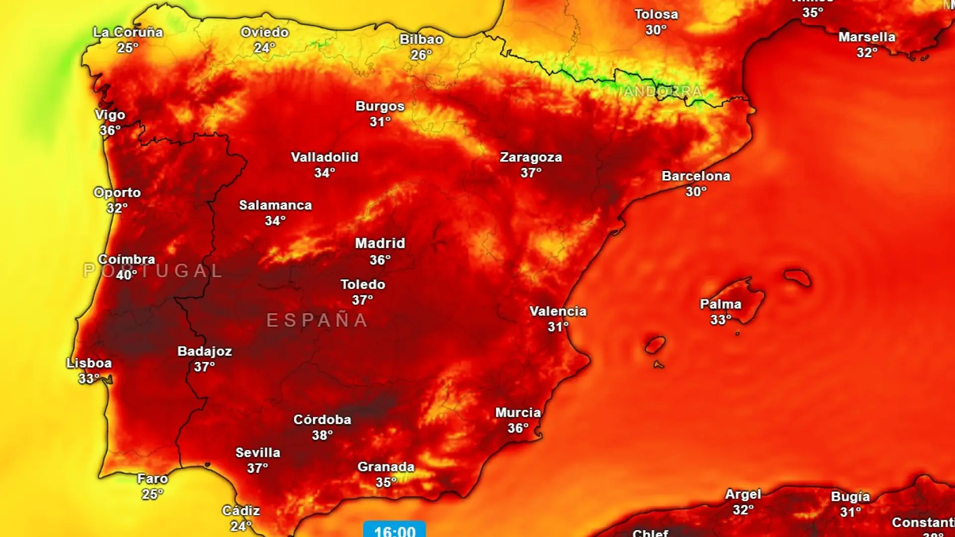 Más calor y tormentas en las próximas horas mientras la DANA persiste: estas son las comunidades en alerta