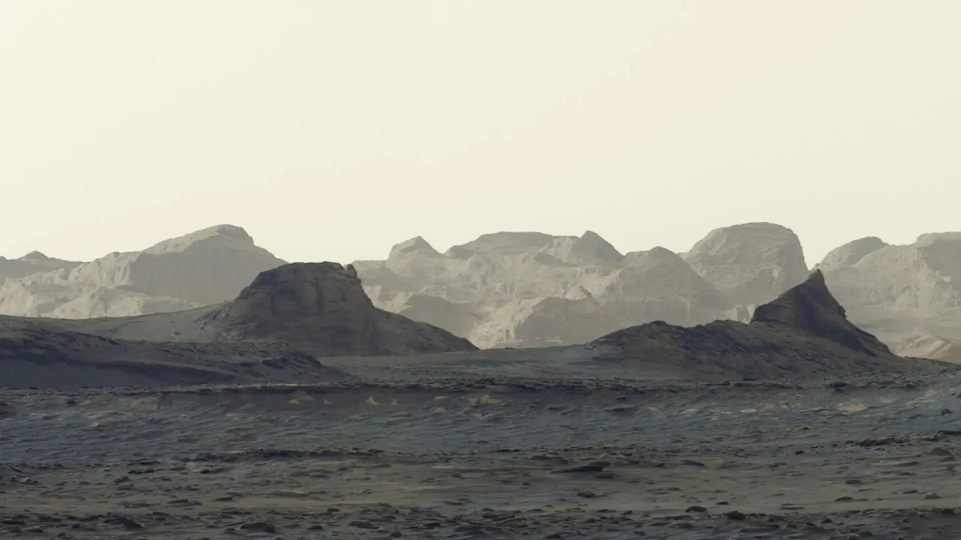 Las impresionantes imágenes del amanecer en Marte captadas por el rover Curiosity y que muestra los colores reales del planeta
