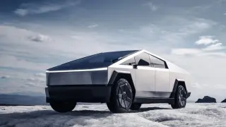 El Cybertruck tiene el cristal delantero más grande de un coche de producción.