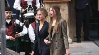 La Princesa Leonor y la Infanta Sofía en los Premios Princesa de Asturias 2024.