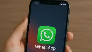 WhatsApp en un iPhone