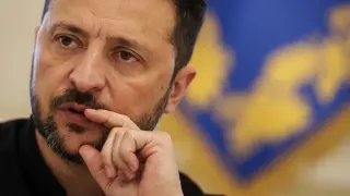 El presidente ucranaino, Volodimir Zelenski.