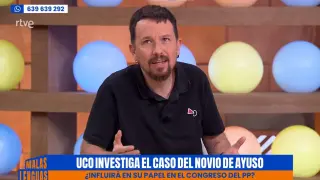 Pablo Iglesias, en 'Malas lenguas'.