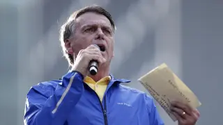 El expresidente brasileño, Jair Bolsonaro.