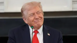 El presidente de EEUU, Donald Trump, este miércoles en la Casa Blanca.