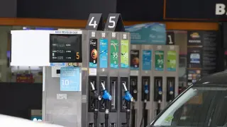 Imagen de archivo de una gasolinera española.