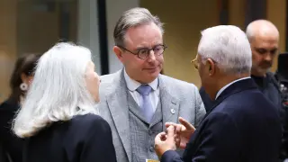 Bart de Wever, en la última cumbre del Consejo Europeo.