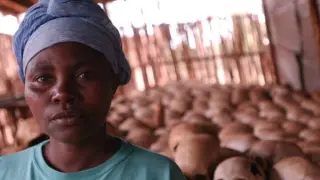 Una superviviente del genocidio ruandés.