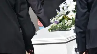 Imagen de archivo de un funeral.