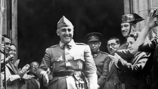 El dictador Francisco Franco en una imagen de archivo.