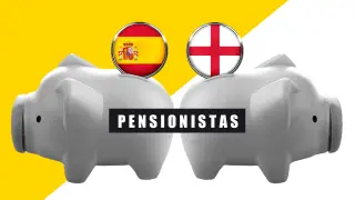 Quién gana más, un pensionista español o inglés