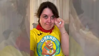 LalaChus, emocionada