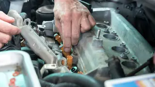 Inyectores del motor