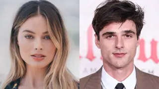 Margot Robbie y Jacob Elordi.