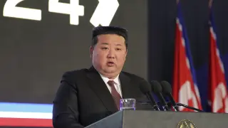 El líder de Corea del Norte, Kim Jong Un.