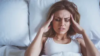 Mujer con dolor