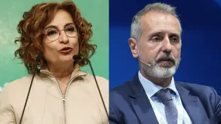 Combo de fotos de María Jesús Montero y Marc Murtra.