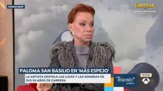 Paloma San Basilio, en 'Espejo Público'.