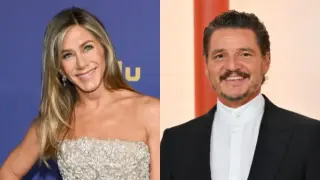 Jennifer Aniston y Pedro Pascal.