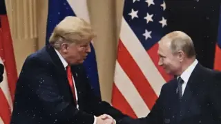 En 2018, Putin recibe todas las bendiciones de su amigo (quizás socio) Donald Trump, presidente de Estados Unidos.