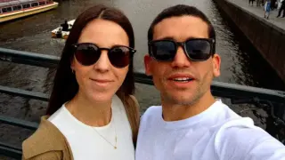 Jaime Lorente y Marta Goenaga.