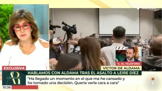Víctor de Aldama habla con 'El programa de Ana Rosa'.