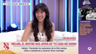 Melani García en 'Y ahora Sonsoles'.