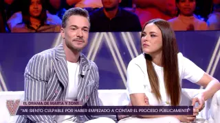 Marta Peñate y Tony Spina en '¡De viernes!'.
