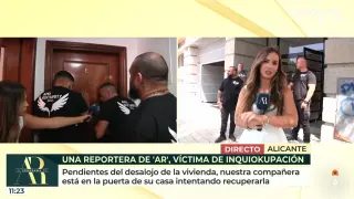 La reportera María Campos cuenta su tortura con una inquiokupa.