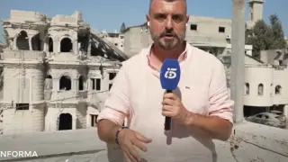 Marcos Méndez, corresponsal de Telecinco en Israel.