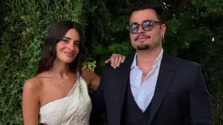 Susana Bicho y Guille Avalle en su boda civil