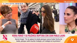 Nuria Fergó en 'Y ahora Sonsoles'.