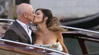 Jeff Bezos y Lauren Sánchez en Venecia
