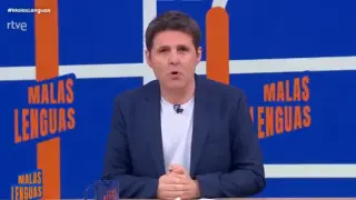 Jesús Cintora, en 'Malas lenguas'.