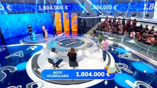 Manu y Rosa, en 'Pasapalabra'.