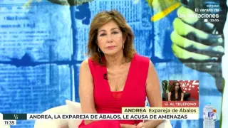 Andrea de la Torre, expareja de Ábalos, habla con 'El programa de Ana Rosa'.